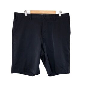 Adidas Mens Black Golf Shorts Size 38 FLAW Preppy Outdoor Athletic Neutral